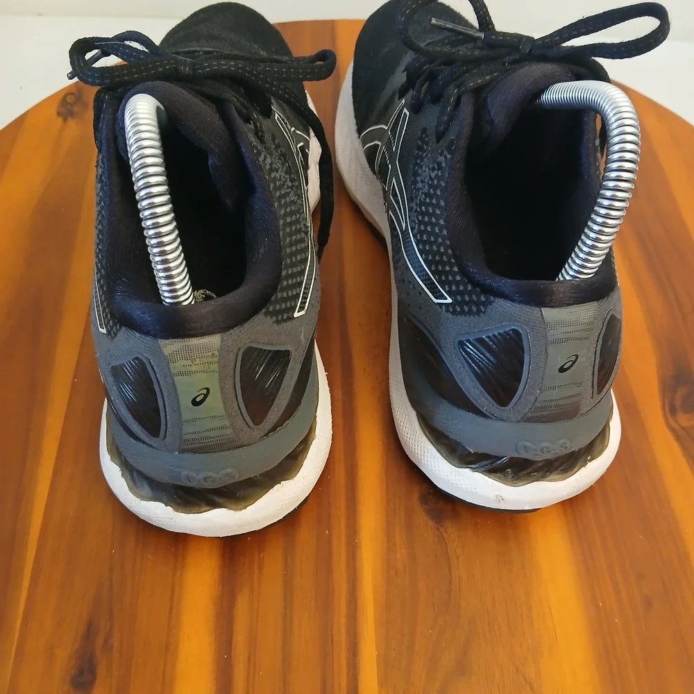 ASICS Gel-Nimbus 23 Womens 8.5 Black Running Shoes Sneakers 1012A885